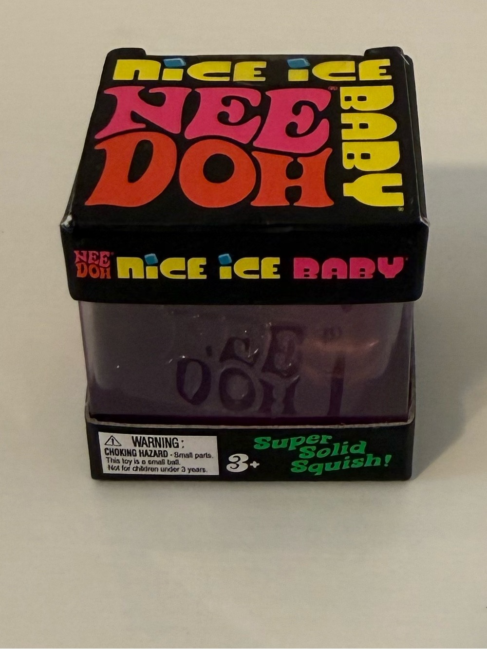 NeeDoh Nice Ice Baby Purple